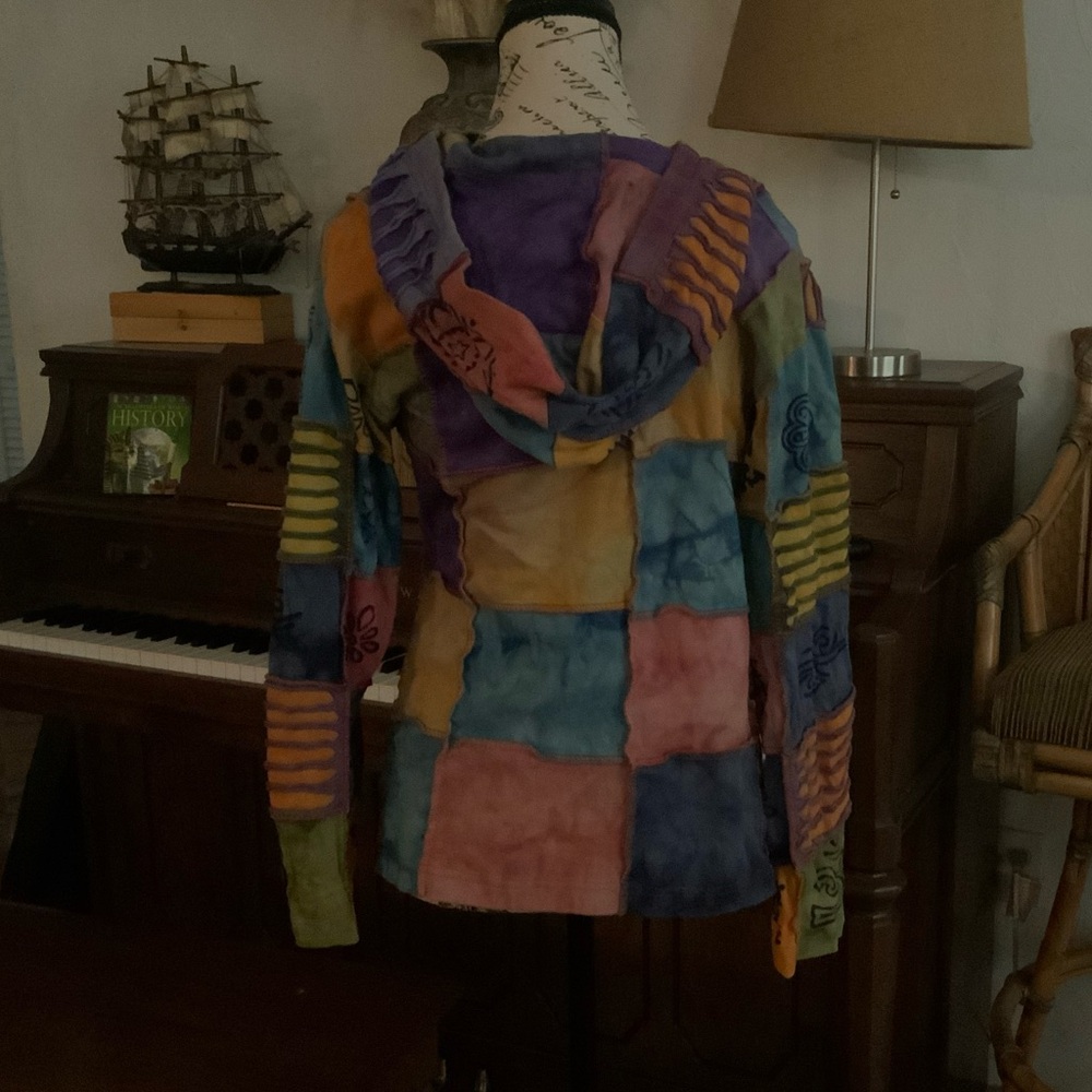 Rising International Multicolor Patchwork Utility… - image 2